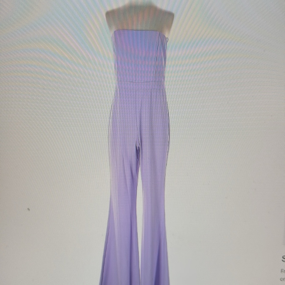 Alice + Olivia size 8 purple jumpsuit